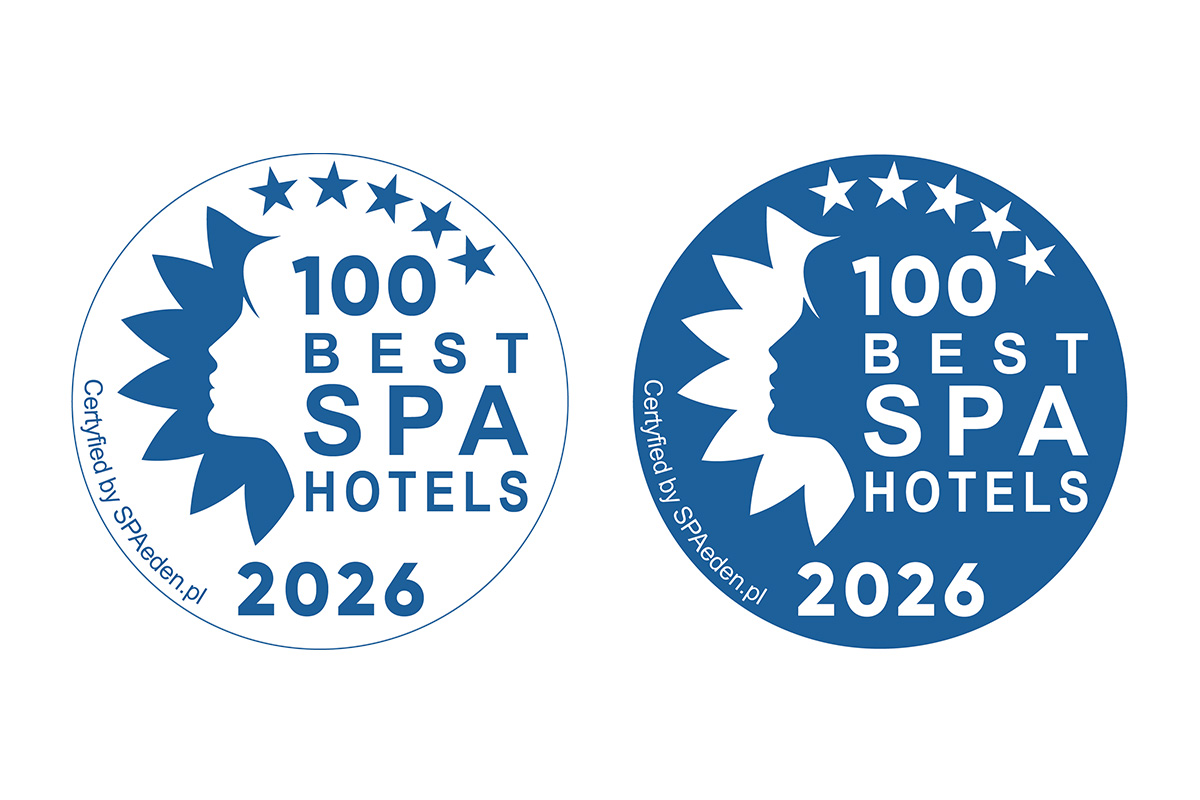 Najlepsze Hotele SPA w Polsce - TOP 100 Certyfikat 100 Best SPA Hotels 3